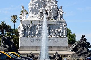 10 The Base Of The Monument to the Spaniards Monumento de los Espanoles In Palermo Buenos Aires